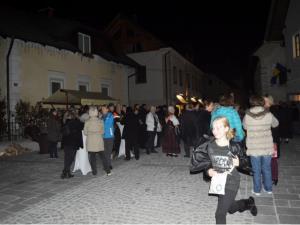 Slovesna otvoritev Ljudskega doma 45